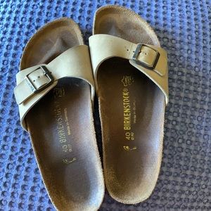 Tan Birkenstock's